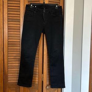 Cabi mid rise cropped jeans